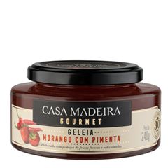 Geleia Gourmet Morango C Pimenta Pote