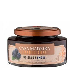 Geleia Casa Madeira  Amora Tradicional 1x240grs