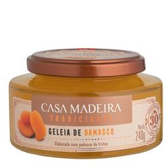 Geleia Casa Madeira Damasco Tradicional 1x240grs