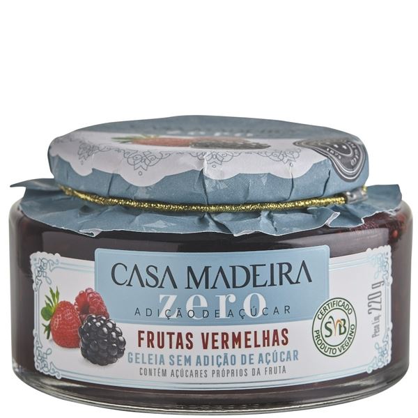 GELEIA DE UVA ORGANICO CASA DE MADEIRA 1X240GRS