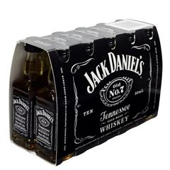 Whisky Jack Daniels 10x50ml