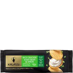 Biscoito Kalassi Rice Sour Cream E Onion 100g