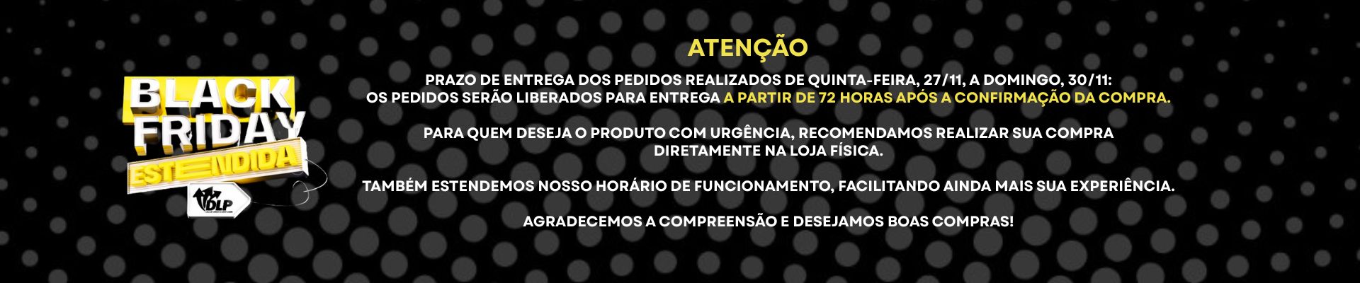 Black Friday Estendida