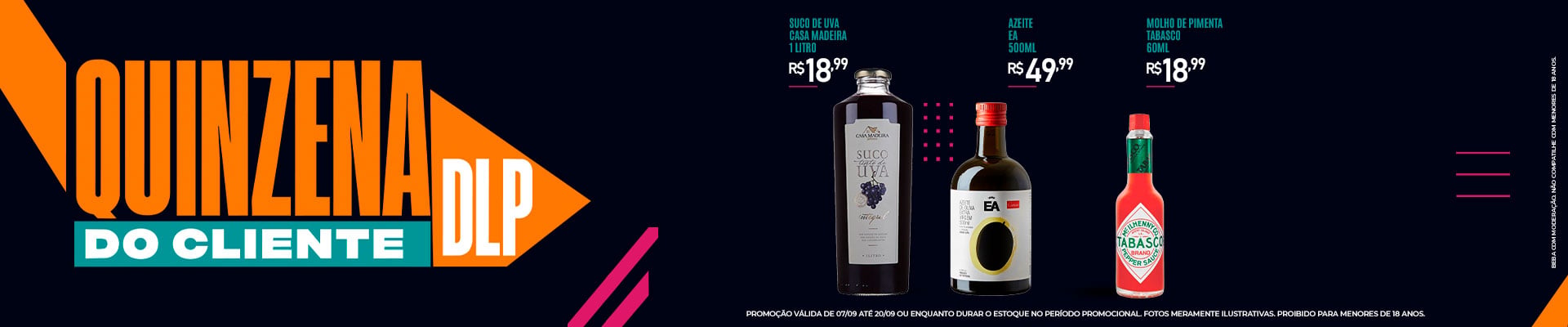 Quinzena do Cliente!