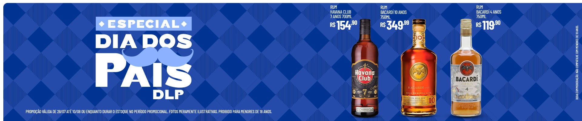 Dia dos pais é na DLP