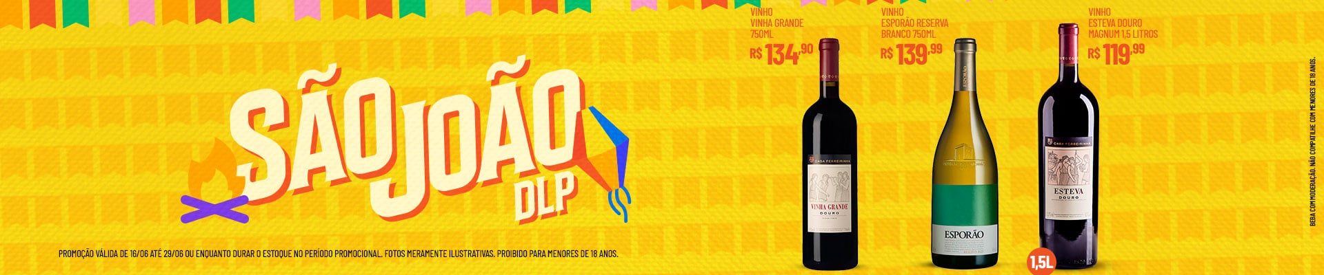 O São João fica melhor na DLP